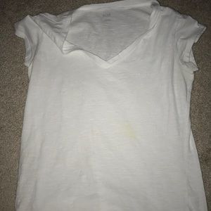 White then T-shirt